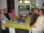 After meeting on the hike, Gunnhildur and r invited us all to dinner with the family.