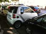 Perpendicular parking. Small cars are super handy in Rome.