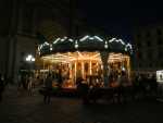 Merry-go-round in Piazza della Repubblica near our B&B.