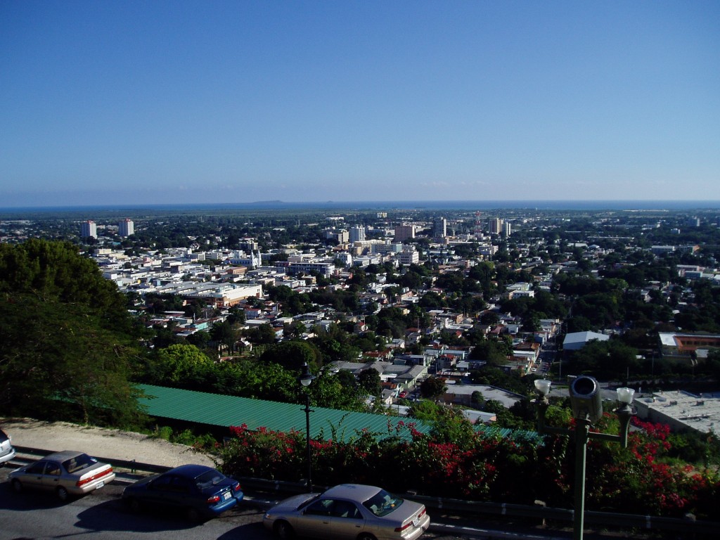 View from the Serralls castle overlooking Ponce.