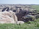 Our first look at the Badlands.